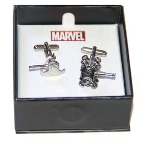 Marvel Thor Ragnarok weapon Cuff links w/ Gift Box